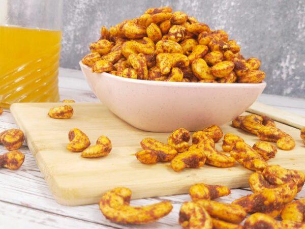 CHILLI MASALA CASHEW NUTS (मिर्च मसाला काजू) - Image 2