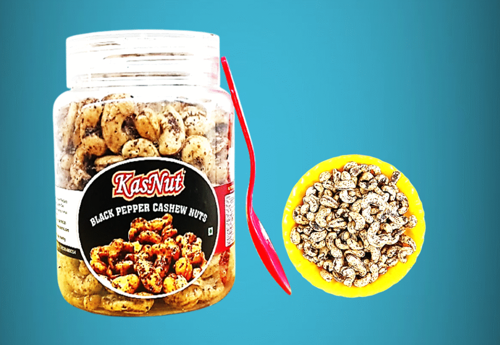 BLACK PEEPER CASHEW NUTS (काली मिर्च काजू)
