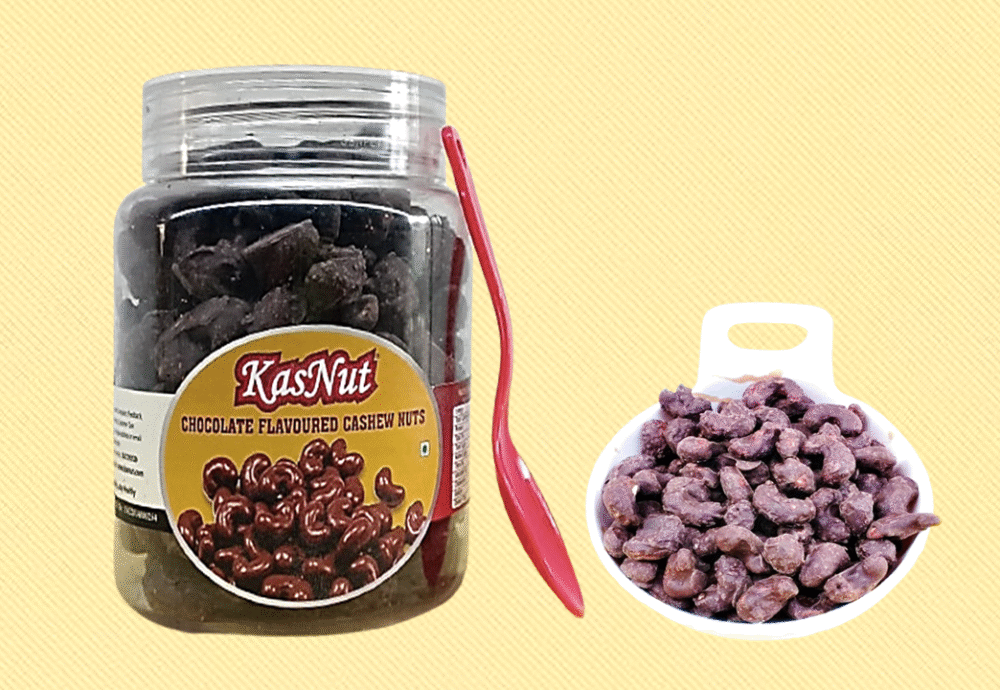 CHOCOLATE FLAVOURED CASHEW NUTS (चॉकलेटी काजू)