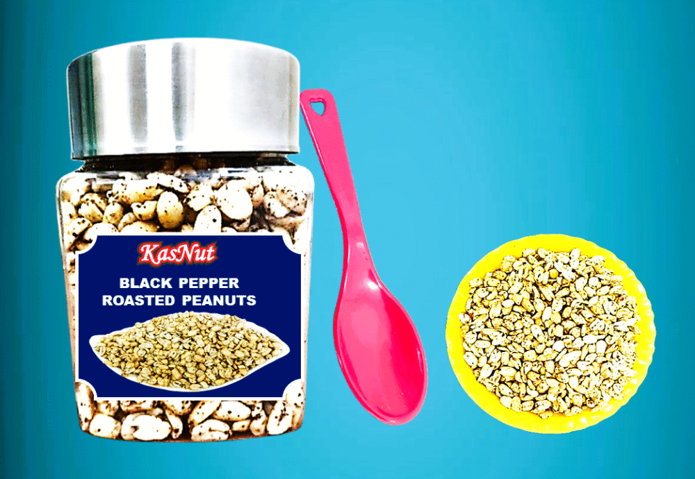 ROASTED BLACK PEPPER PEANUTS (काली मिर्च मूंगफली)