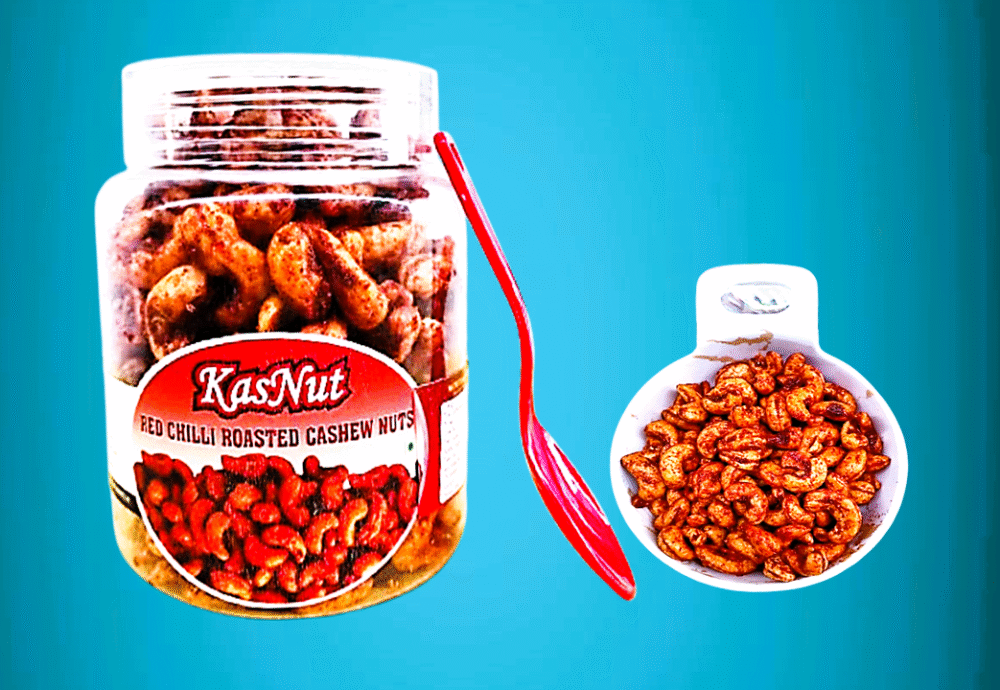 CHILLI MASALA CASHEW NUTS (मिर्च मसाला काजू)
