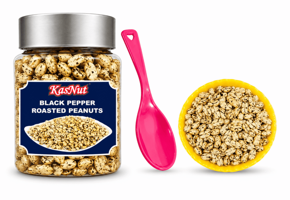 ROASTED BLACK PEPPER PEANUTS (काली मिर्च मूंगफली)