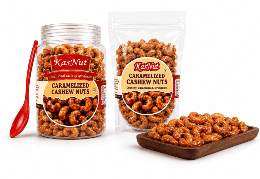 CARAMEL ROASTED CASHEW NUTS