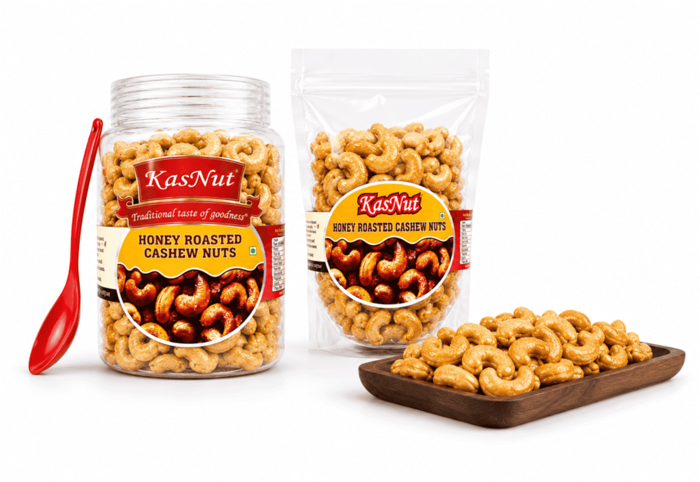 HONEY ROASTED CASHEW NUTS (शहदयुक्त काजू)