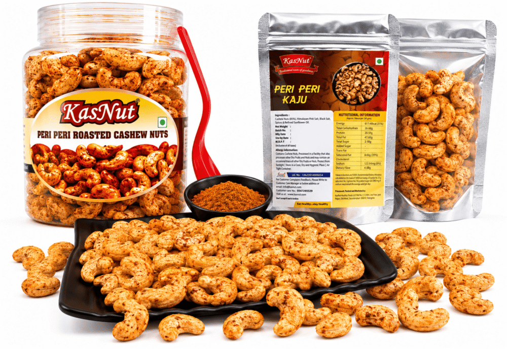PERI PERI ROASTED CASHEW NUTS