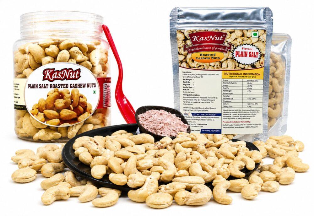 PLAIN SALT ROASTED CASHEW NUTS