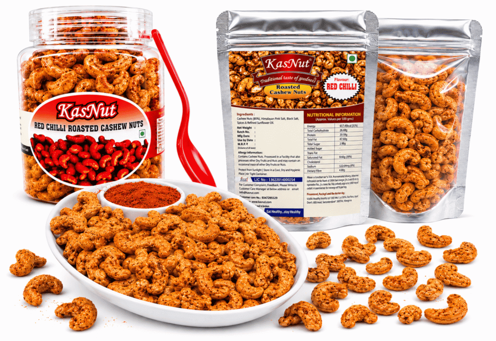 CHILLI MASALA ROASTED CASHEW NUTS